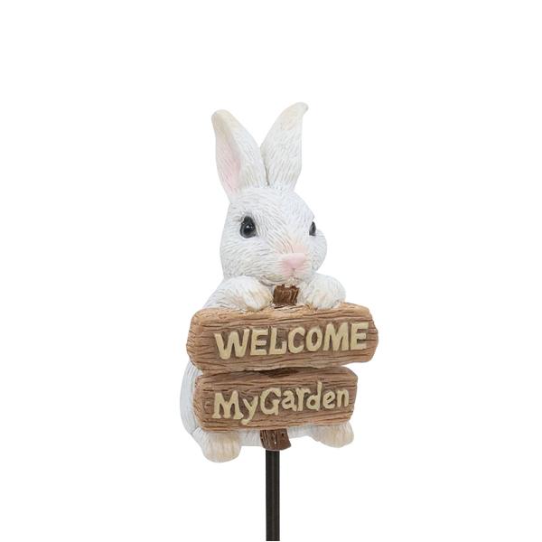 うさぎピック　ピック　動物ピック　ガーデニング雑貨　うさぎ　オブジェピック　ケイズビレッジ　　「ジャ...