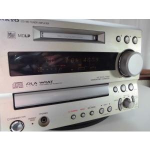 ONKYO FR-X7 〓 充実のオンキョーのCD,MDチューナー・アンプ, ベルト新品,ギリ美品,...