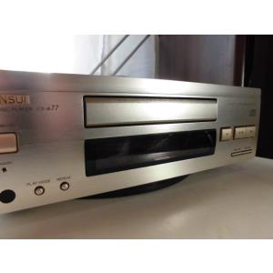 SANSUI CD-α77 〓 希少αシリーズ サンスイ CD-α77, ベルト新品,美品,3M保証...