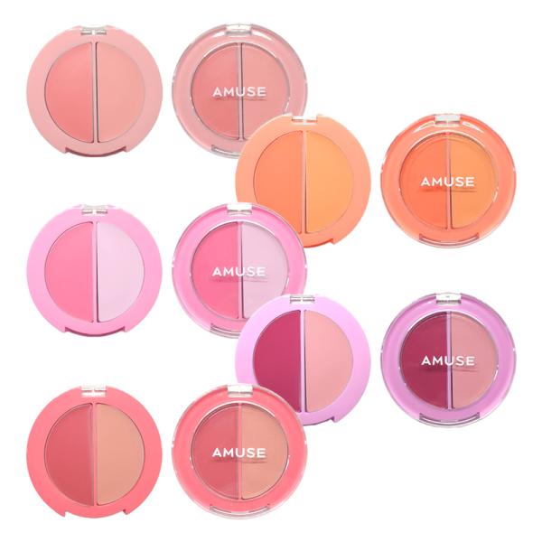 amuse アミューズ リップアンドチークヘルシーバーム 各3g クリームチーク リップ兼用 ほお紅...