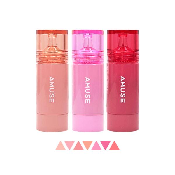 amuse アミューズ チークトクトク 5.5ml リキッドチーク 液体チーク リップ兼用 ほお紅 ...