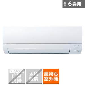 三菱電機（MITSUBISHI） エアコン　2.2kw　霧ヶ峰（きりがみね） SKシリーズ MSZ-SK2224-W｜ksdenki-air