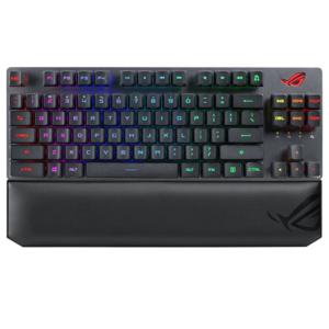 ASUS（エイスース） ワイヤレスゲーミングキーボード ROG Strix Scope RX TKL 赤軸 STRIX/SCOPE/RX/TKL/WL/RD/DLX｜ksdenki