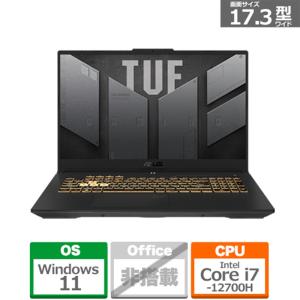 ASUS TUF GAMING F17 FX707ZM ゲーミングノートパソコン FX707ZM-I7R3060
