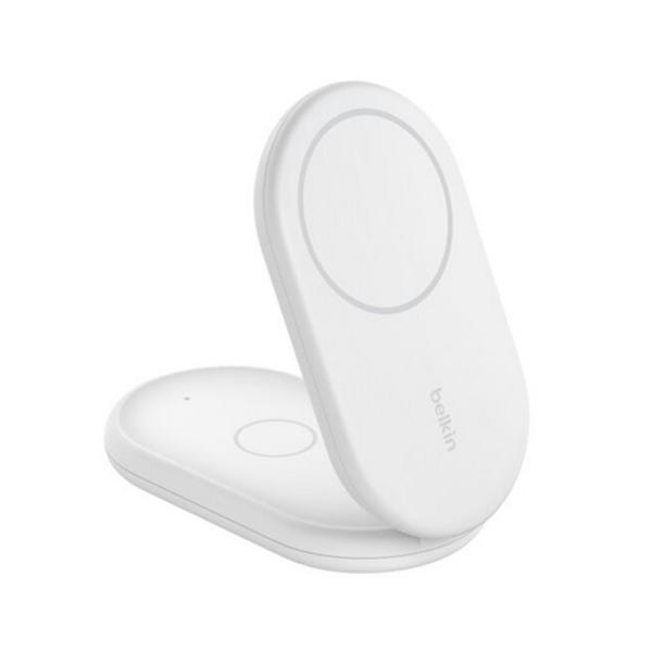 Belkin（ベルキン） BOOST↑CHARGE Qi2 2-in-1 折りたたみ式ワイヤレス充電...