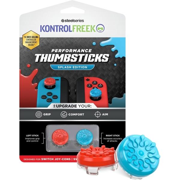 SteelSeries（スティールシリーズ） Splash Kit JOY（ジョイコン用アクセサリ）...