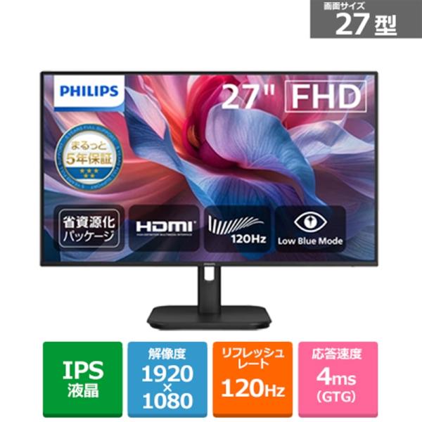 PHILIPS 27型スタンダードディスプレイ 27E1N2100A/11
