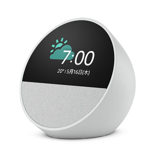 Amazon（アマゾン） Echo Spot（2024年発売） - スマートアラームクロック wit...