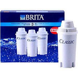 BRITA（ブリタ） クラシック交換カートリッジ ( 3コ入 )/ : 爽快