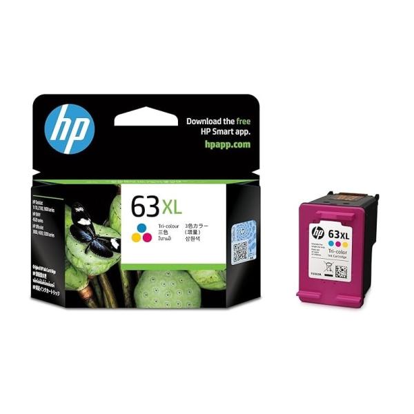 日本ＨＰ 純正インクカートリッジ　カラー増量 F6U63AA(HP63XL カラー増量)