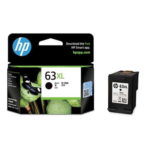 日本ＨＰ 純正インクカートリッジ　ブラック増量 F6U64AA(HP63XL ブラック増量)
