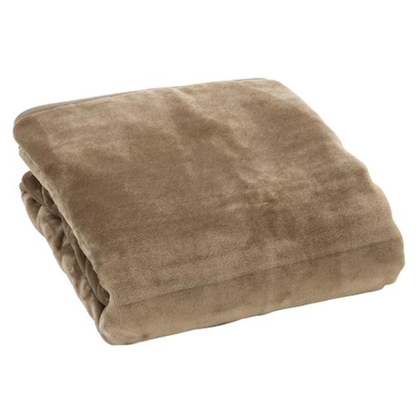 広電 フランネル掛敷毛布 KSB802R-C