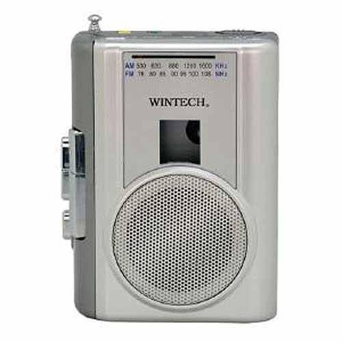 WINTECH ＡＭ／ＦＭラジオ付テープレコーダー PCT-02RM