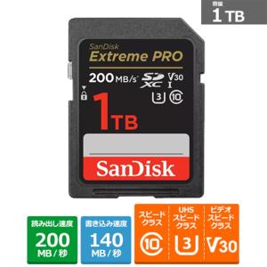 SANDISK（サンディスク） Extreme PRO SDXC UHS-Iカード SDSDXXD-1T00-JNJIP｜ksdenki