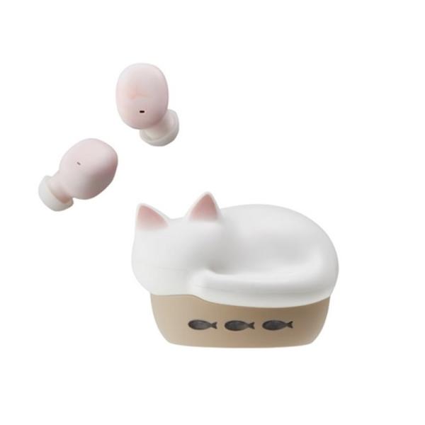 RADIUS 完全ワイヤレスイヤホン（NEKO true wireless earphones） H...