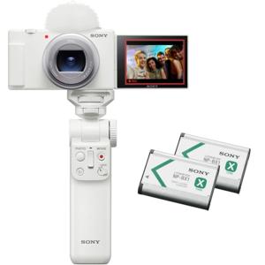 SONY（ソニー） レンズ一体型Vlogカメラ 『VLOGCAM ZV-1 II』シューティンググリップキット ZV-1M2G W