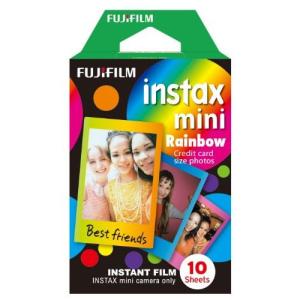 FUJIFILM（フジフイルム） チェキ用フィルム INSTAX MINI RAINBOW WW1｜ksdenki