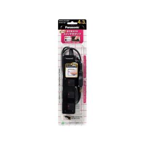 Panasonic（パナソニック） ザ・タップＺ　４コ口3ｍコード WHS2534BP