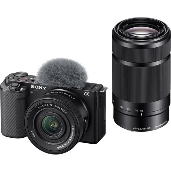 SONY（ソニー） ミラーレス一眼カメラ　ダブルズームレンズキット　VLOGCAM ZV-E10 Z...