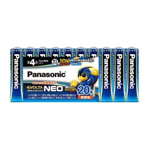 Panasonic（パナソニック） エボルタＮＥＯ　単４電池２０本　シュリンクパック LR03NJ/...