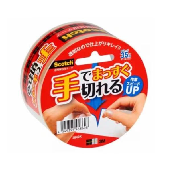 スリーエム スコッチ 透明梱包用テープ 3842K