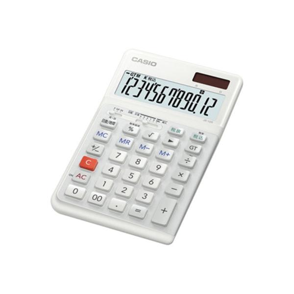 カシオ計算機 人間工学電卓 JE-12D-WE-N