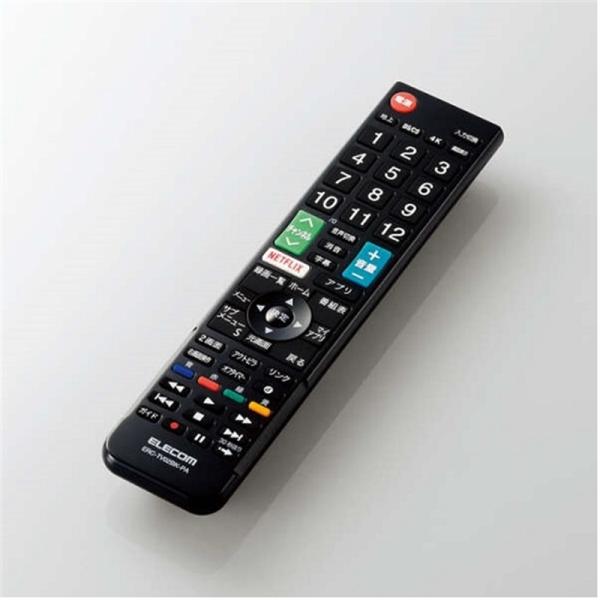 エレコム かんたんTVリモコン　パナソニック用 ERC-TV02BK-PA