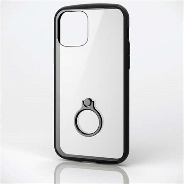 エレコム iPhone12/12Pro用ケース PM-A20BTSLFCRBK