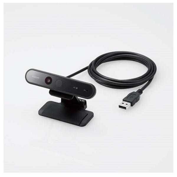 エレコム 顔認証対応Webカメラ UCAM-CF20FBBK