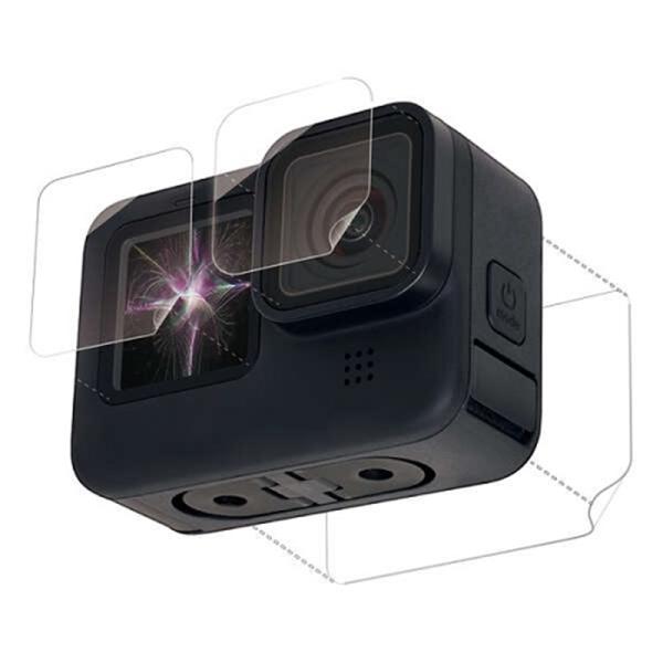 エレコム GoPro HERO9 Black用超親水衝撃吸収フィルム AC-GP9BFLPAFFG