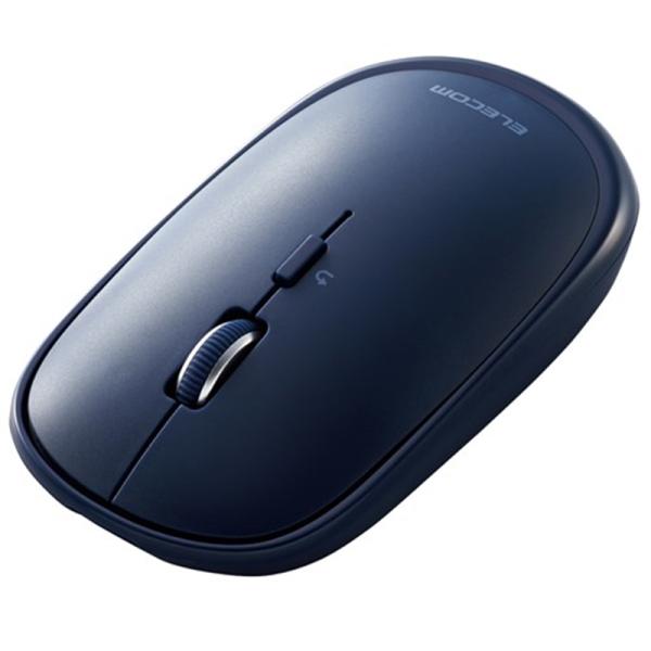 エレコム 充電式 Bluetooth4.2薄型マウス “Slint”4ボタン M-TM15BBBU