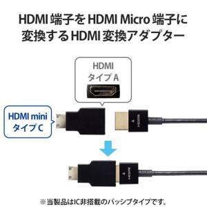 エレコム HDMI変換アダプター(タイプA-タ...の詳細画像2