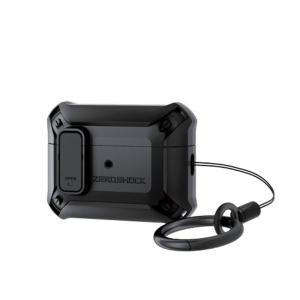 エレコム AirPods Pro (第2世代)用ZEROSHOCK Lockケース AVA-AP4ZEROLBK
