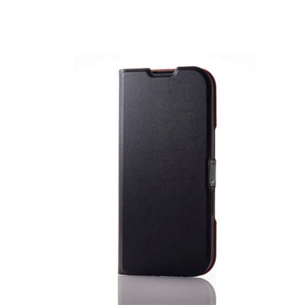 エレコム iPhone 16対応 ソフトレザーケース PM-A24APLFUBK