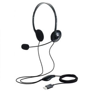 ELECOM（エレコム） デュアルマイクノイズリダクション有線ヘッド