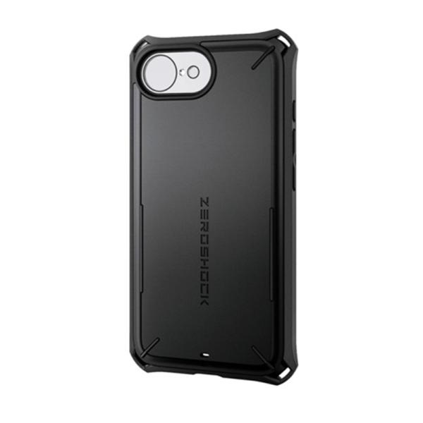エレコム iPhone 16e ZEROSHOCK Solid Plus ケース PM-A25SZE...