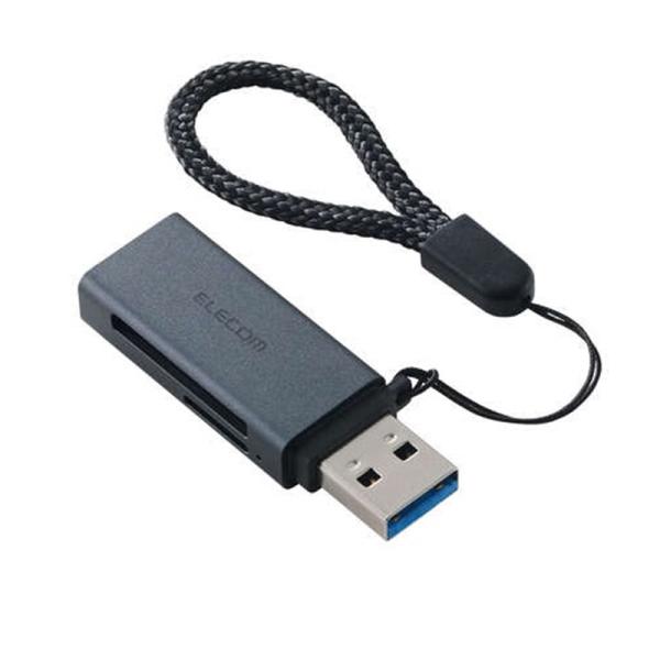エレコム USB-A 直挿しメモリーカードリーダー(UHS-I) MR3-D20BK
