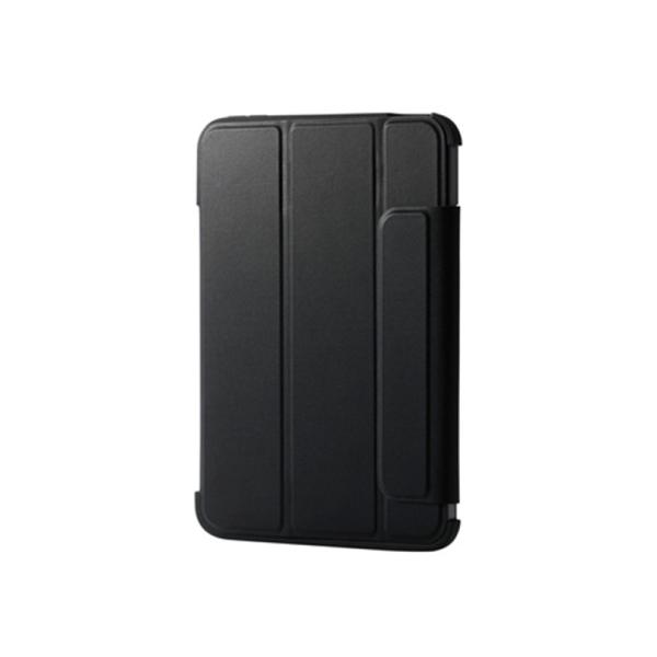 エレコム iPad mini(A17 Pro) フラップケース 薄型軽量 カラーエッジ 背面クリア ...