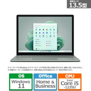 Microsoft（マイクロソフト） Surface Laptop 5　13.5型 R1S-00061｜ksdenki
