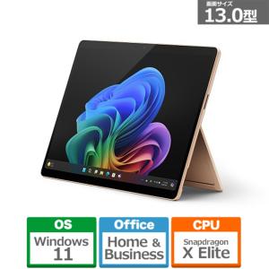 Microsoft（マイクロソフト） Surface Pro（第 11 世代） /Copilot+ PC /有機EL搭載Snapdragon X Elite /メモリ 16GB /SSD 1TB ZIB-00045｜ksdenki