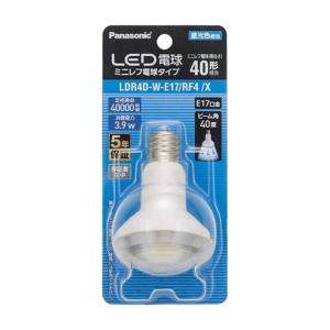 Panasonic LED電球 LDR4L-W-E17/R F4/X 6個 Panasonic（パナソニック） LDR4L-W-E17/RF4/X LED電球 ミニレフ電球