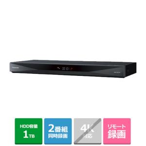 Panasonic（パナソニック） ブルーレイディーガ 2チューナー／1TB DMR-2W101