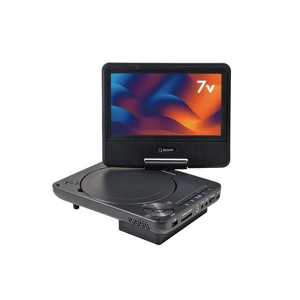 Qriom ポータブルDVDプレーヤー（7インチ） KPD-NC70(B)