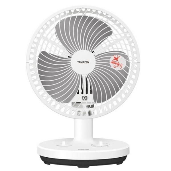 山善 卓上扇風機 RDT-F018(WB)