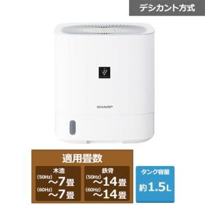 SHARP（シャープ） デジカント方式　衣類乾燥除湿機 CV-R60-W｜ksdenki