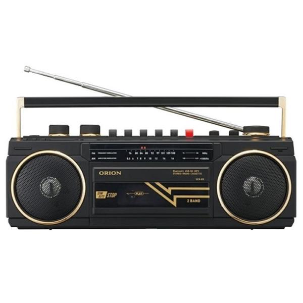 ORION（オリオン） Bluetooth機能搭載ステレオラジオカセット SCR-B3(BK)