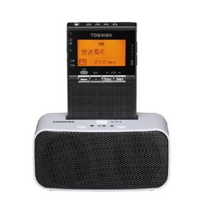 Aurex 東芝 AUREX ポケットラジオ TY-SCR70 ワイドFM AM FM タイマー