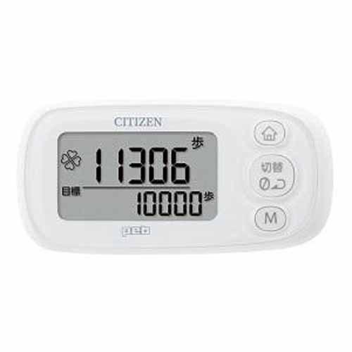 シチズン・システムズ デジタル歩数計（スタートゼロ機能） TWT512-WH