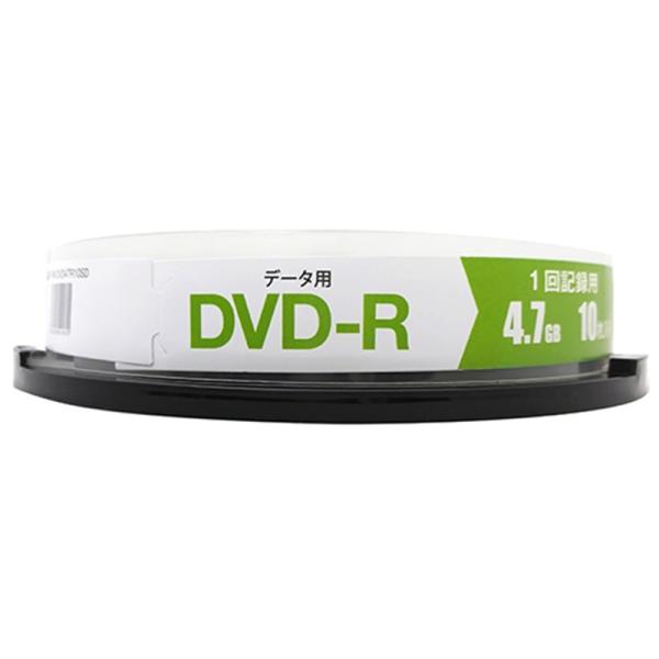 RITEK社製 データ用ＤＶＤ−Ｒ　１６倍速　１層　１０枚　スピンドル RM-DVD47R10SD