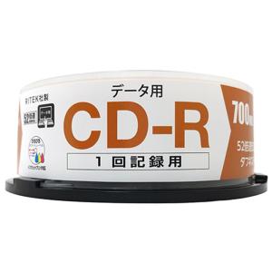 RITEK社製 データ用ＣＤ−Ｒ　５２倍速　２０枚　スピンドル RM-CD700R20SD｜ksdenki